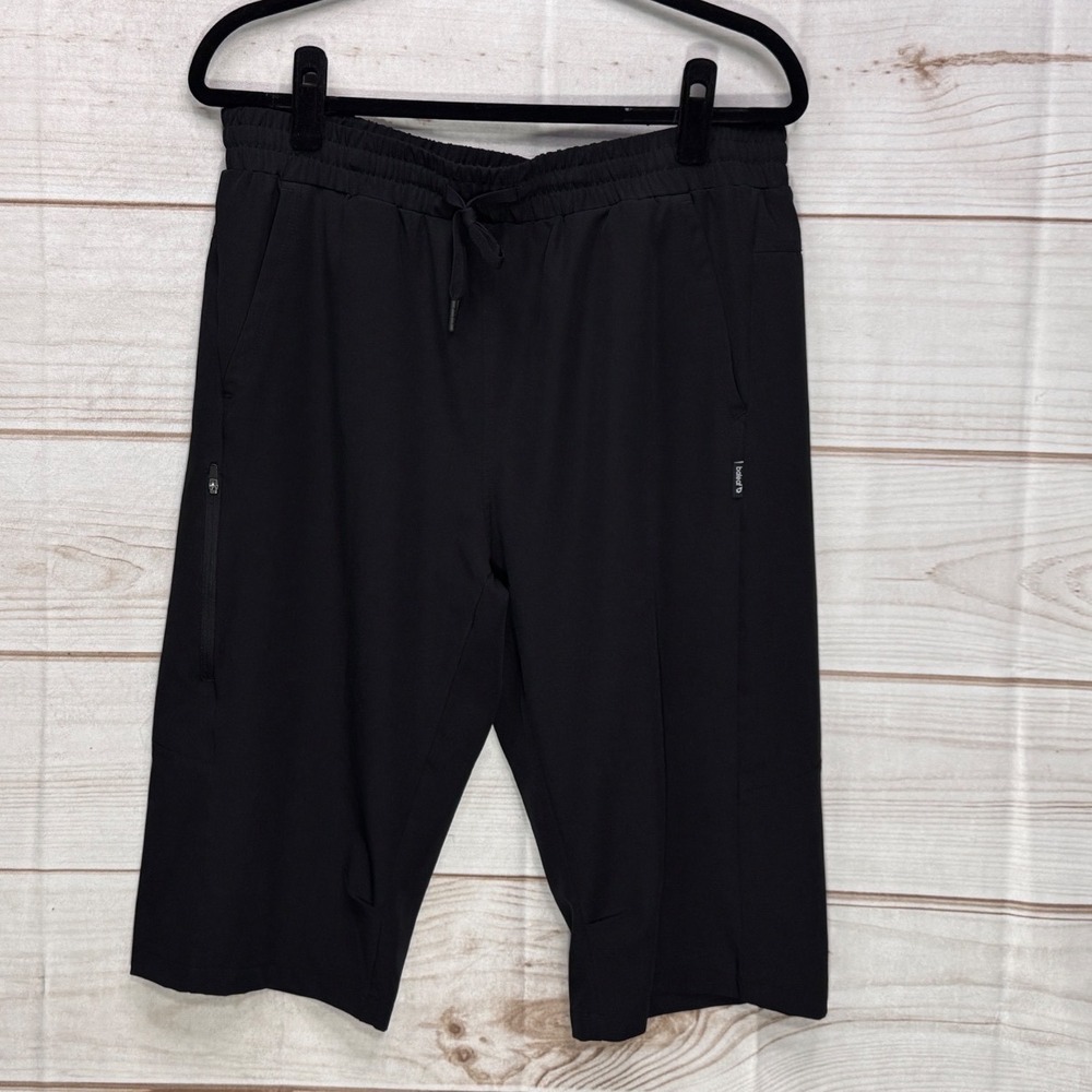 Baleaf Athletic Shorts Mens XL Black Excellent Hiking Running Gym Drawstring